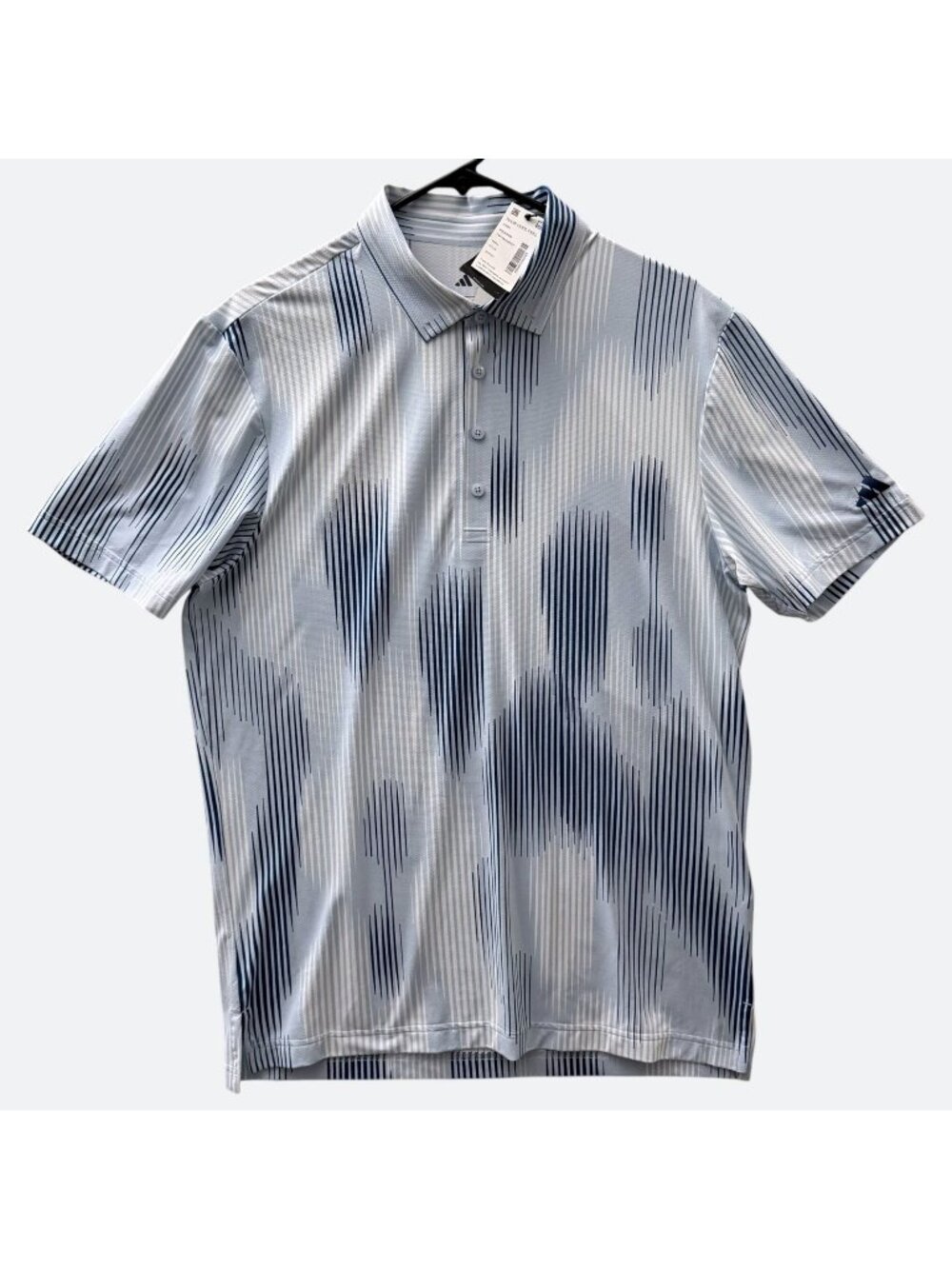 Adidas Ultimate365 Tour Cool Feel Polo Golf Shirt Blue Men's Medium NEW *RARE*